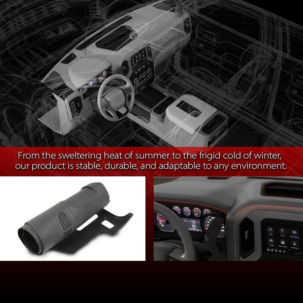 TPE Dash Cover for Silverado Sierra Avalanche Yukon 2007-2014 Gray