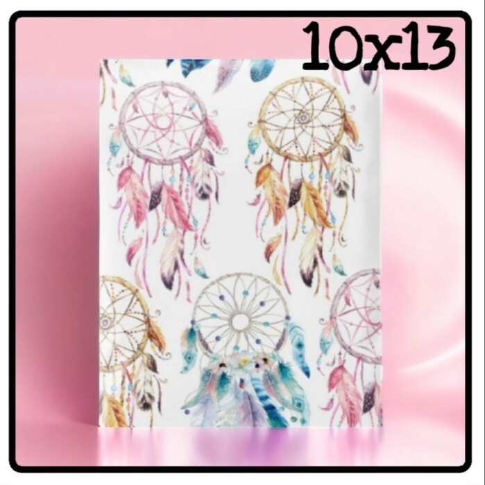 🆕 Polymailer ●BOHO COLORFUL DREAMCATCHERS● (30) 6″X9″ And (20) 10″X13″.