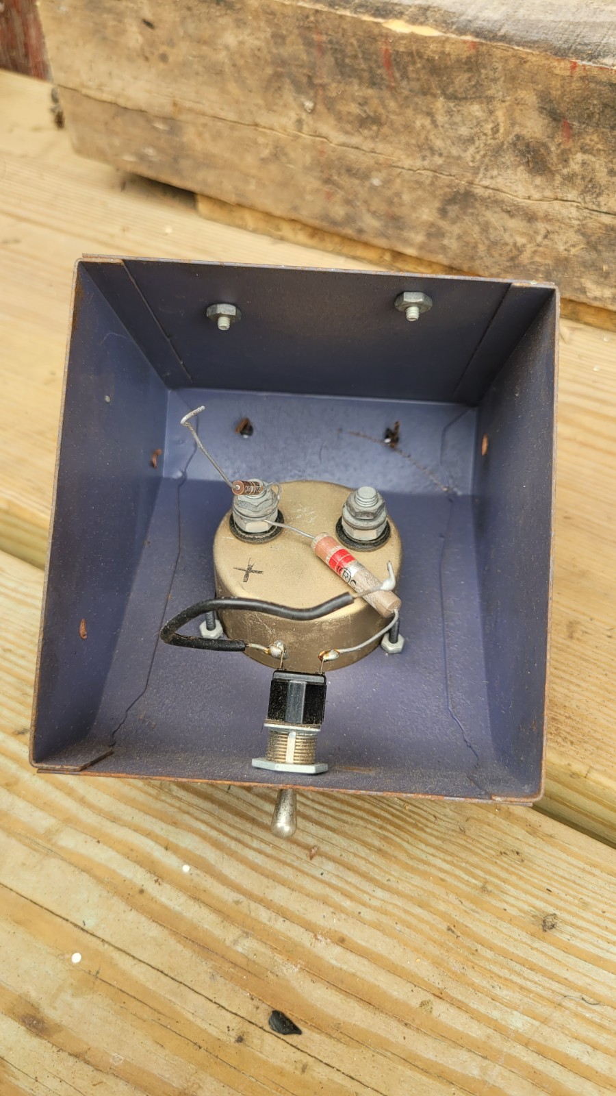 PHASTRON TYPE 229-0270 USA CALF 40 NULL INDICATOR Gauge VINTAGE