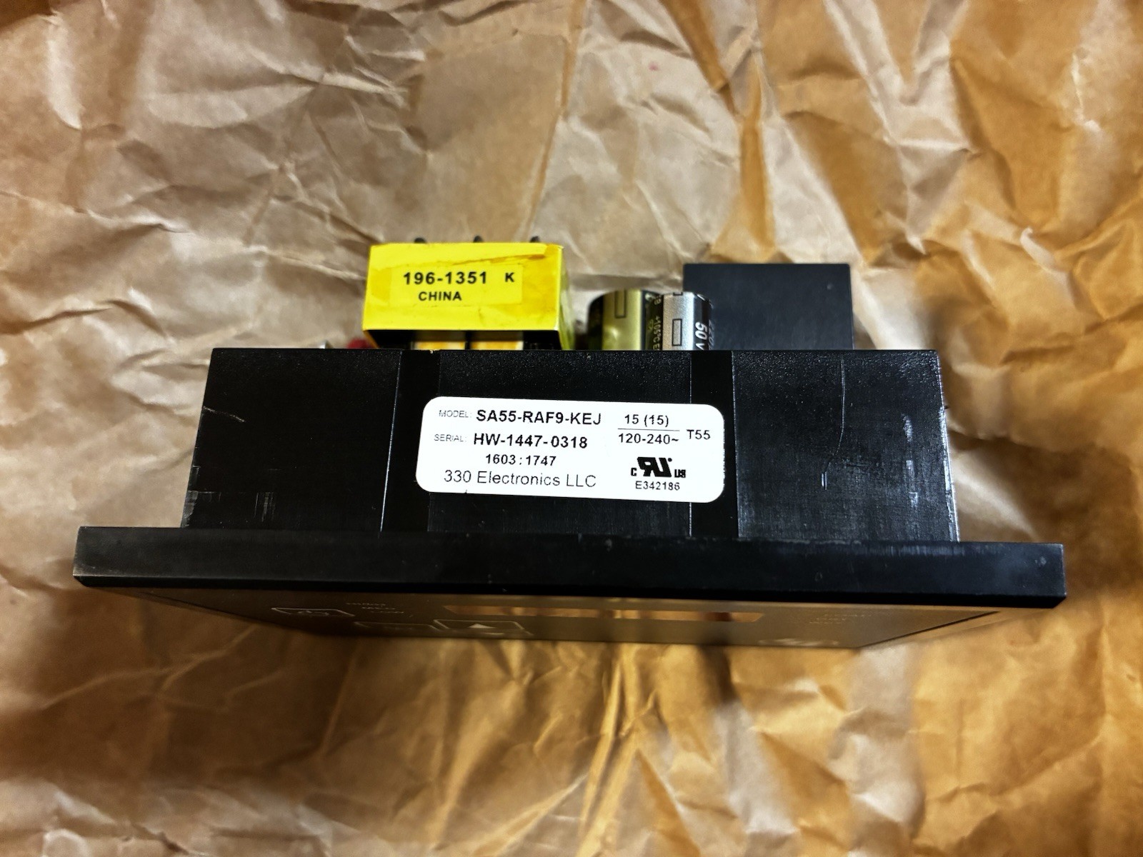 Low Temp Industries 195444 OEM CONTROLLER (EF HOT FOOD WELL)Model SA55-RAF9-KEJ