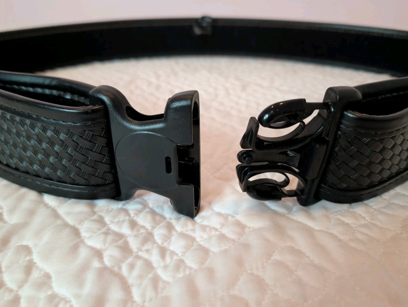 Bianchi Accumold Elite Basketweave Leather Duty Belt 52″ -58”
