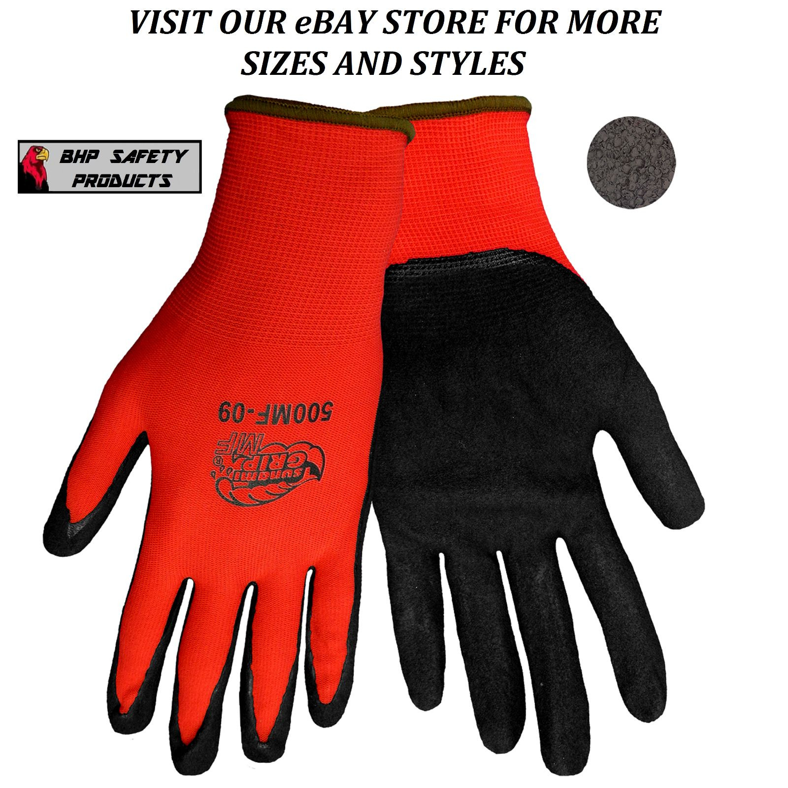 (12 PAIR) GLOBAL GLOVE PUG17-M POLYURETHANE ANTI-STATIC WORK GLOVES MEDIUM