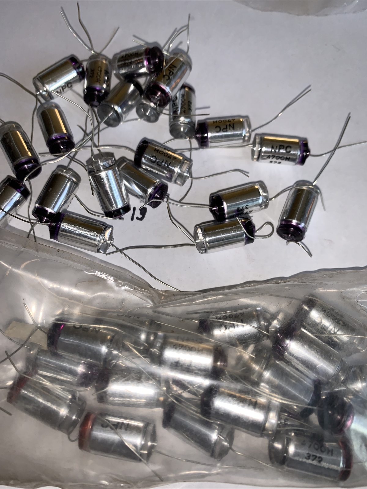 .0047 uF 500 volt Polystyrene Capacitor Brand New Pack Of 20