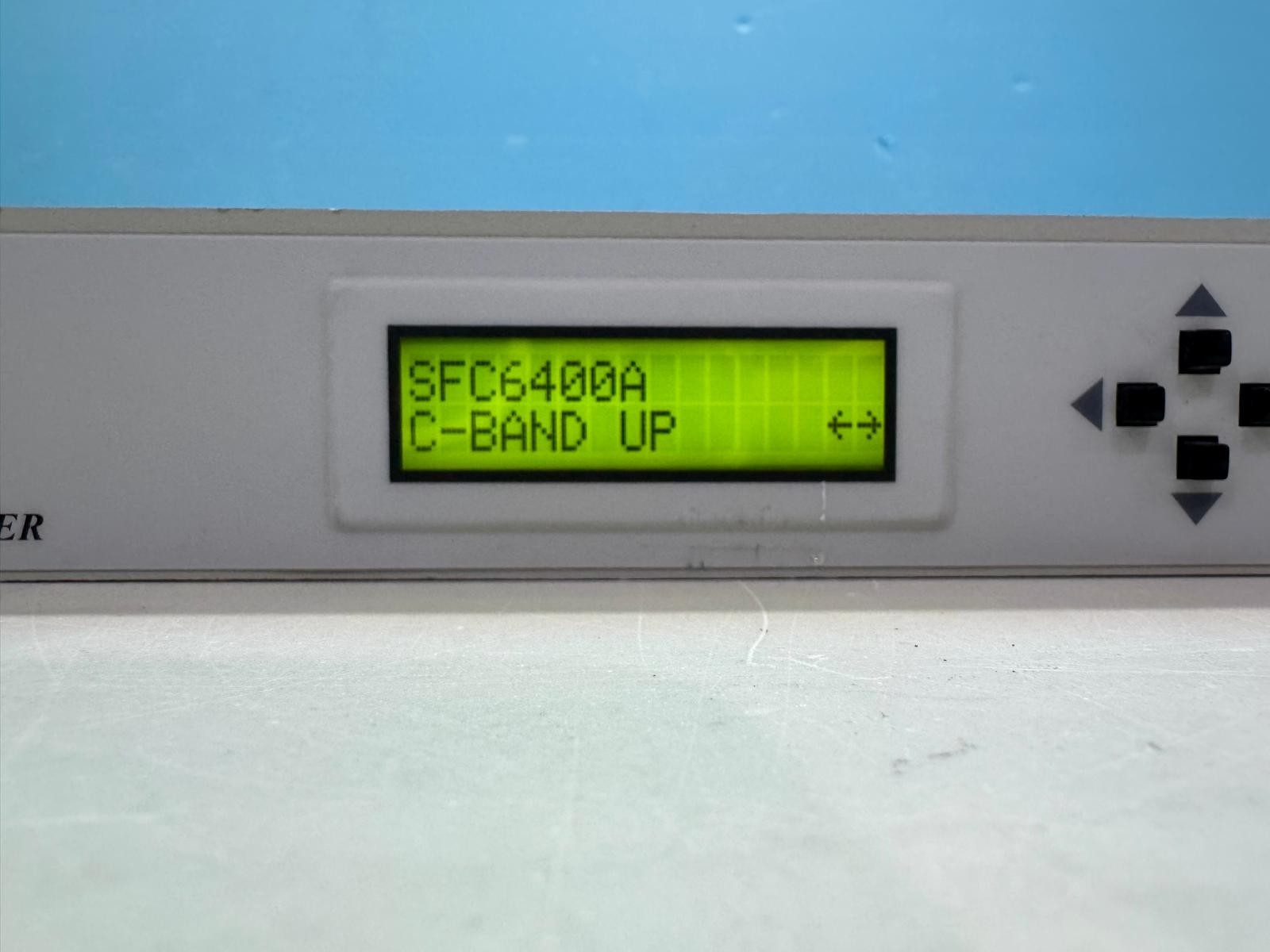 Radyne SFC6400A C-Band Up Converter – TESTED TO POWER ON – No Accessories