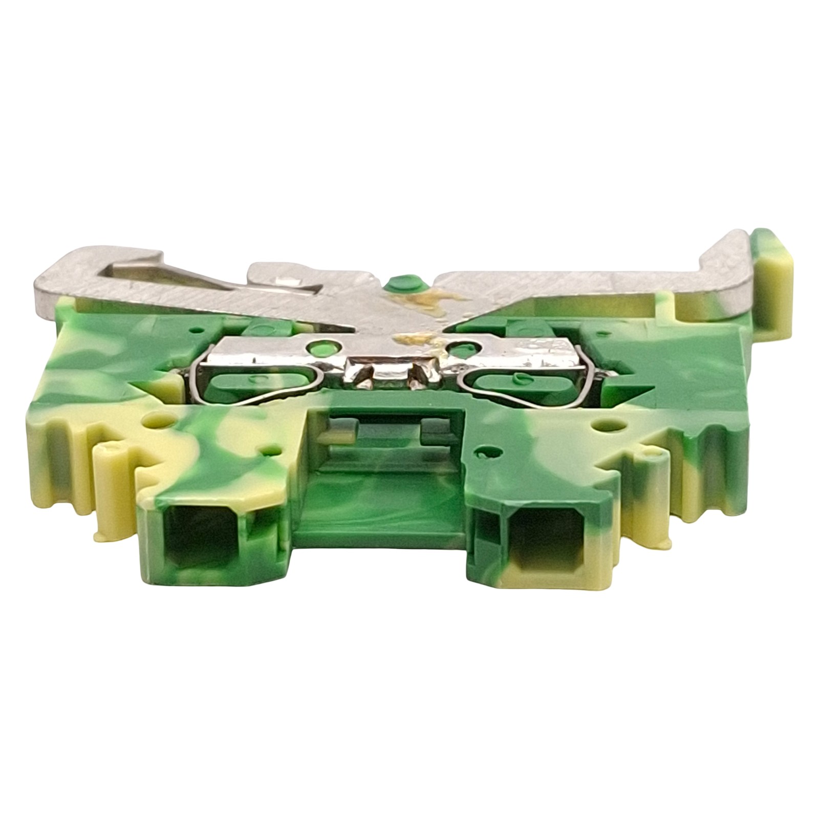 Lot of 20 Wago 280-107 Ground Terminal Block, 2-Position, 5mm Width, DIN Rail