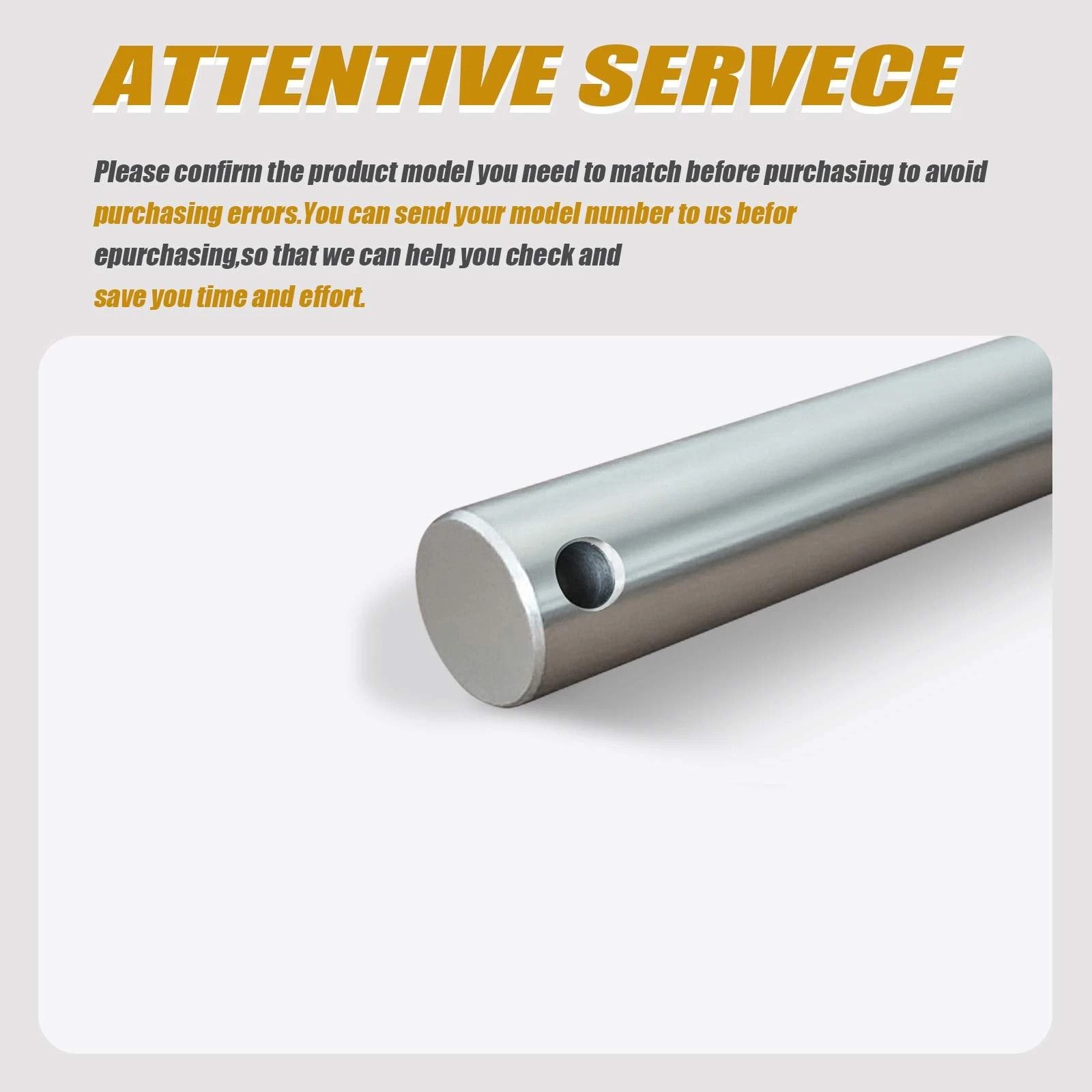 Replacement New high quality Excavator Universal Bucket Pin 50mm X 345mm one pin