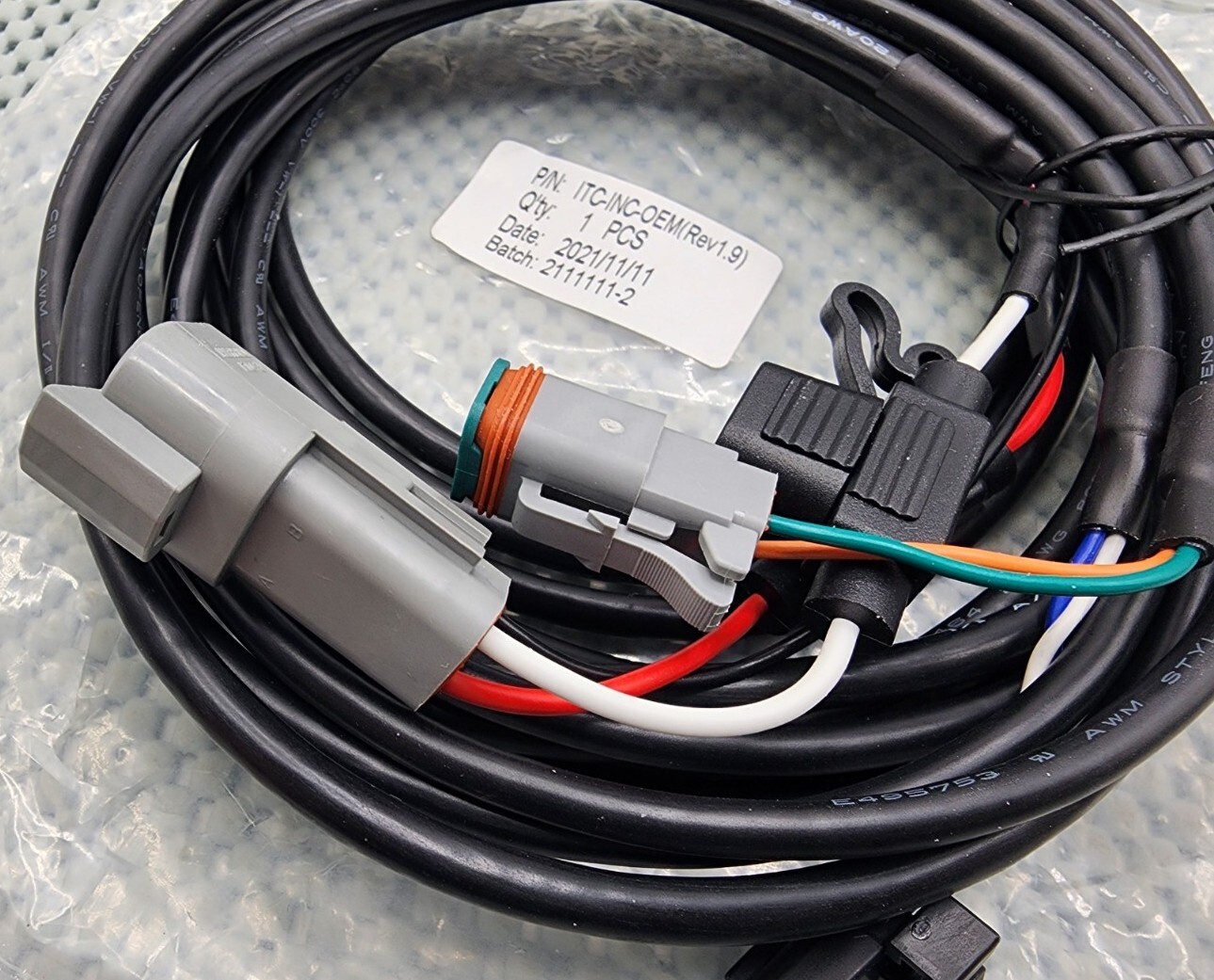 ITC-INC-OEM (REV 1.9) CABLE E495753 WIRE HARNESS CABLE