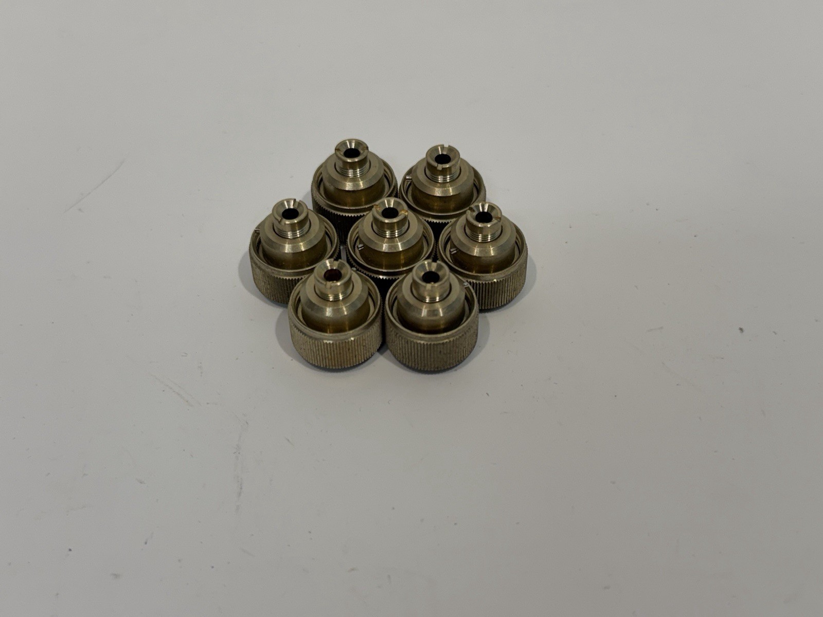 Agilent HP 81000FI Fiber Connector Port Adapter FC/PC . Lot Of 7