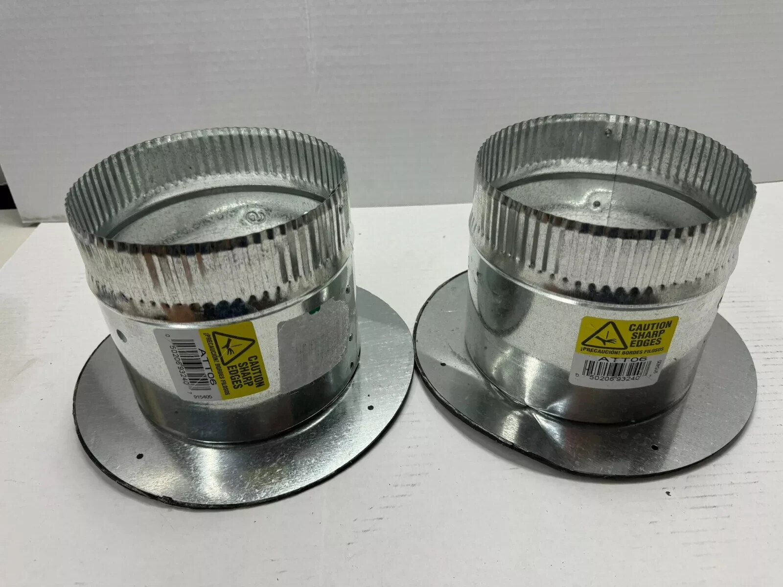 Assorted HVac Ducts as shown. Varies sizes ..See Pics