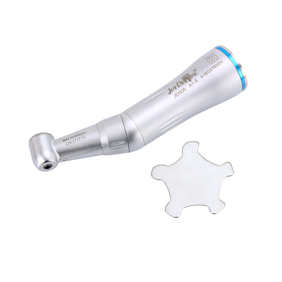 Dental Inner Water Spray Contra Angle Air Motor Low Speed Handpiece 4Hole