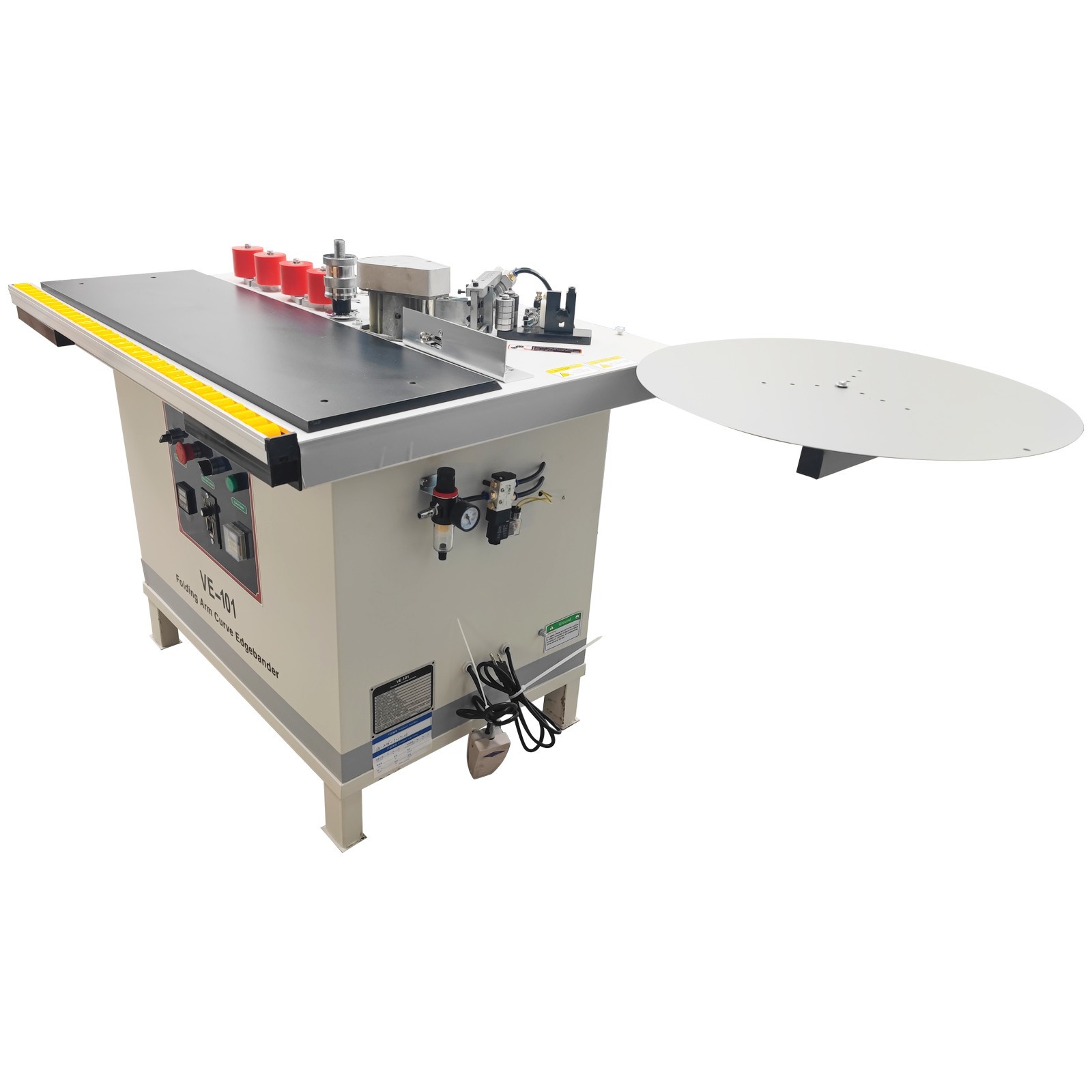 Automatic Straight Curved Line Edge Banding Machine Auto Strip Breaking 110V