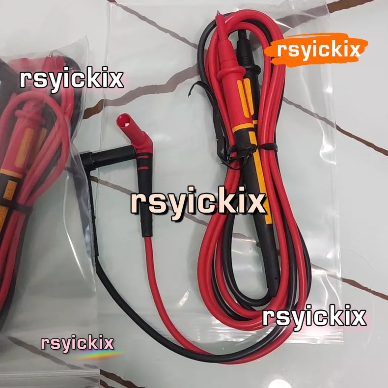 1pcs Fluke TL175 TwistGuard Unique Multimeter & Clampmeter Test Lead Set/good*