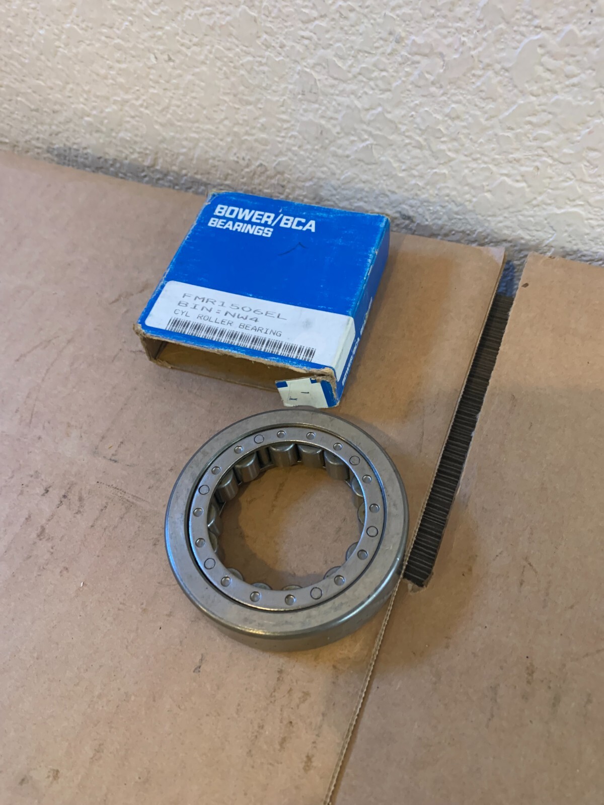 Bower BCA Cylindrical Roller Bearing R 1506 E FMR1506EL NEW OLD STOCK See Detail