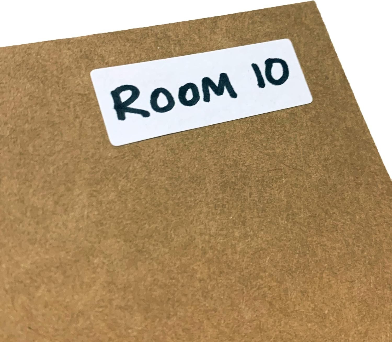 300 Pieces – White Sticky Labels to Write On, Blank Stick On Adhesive Sticker…