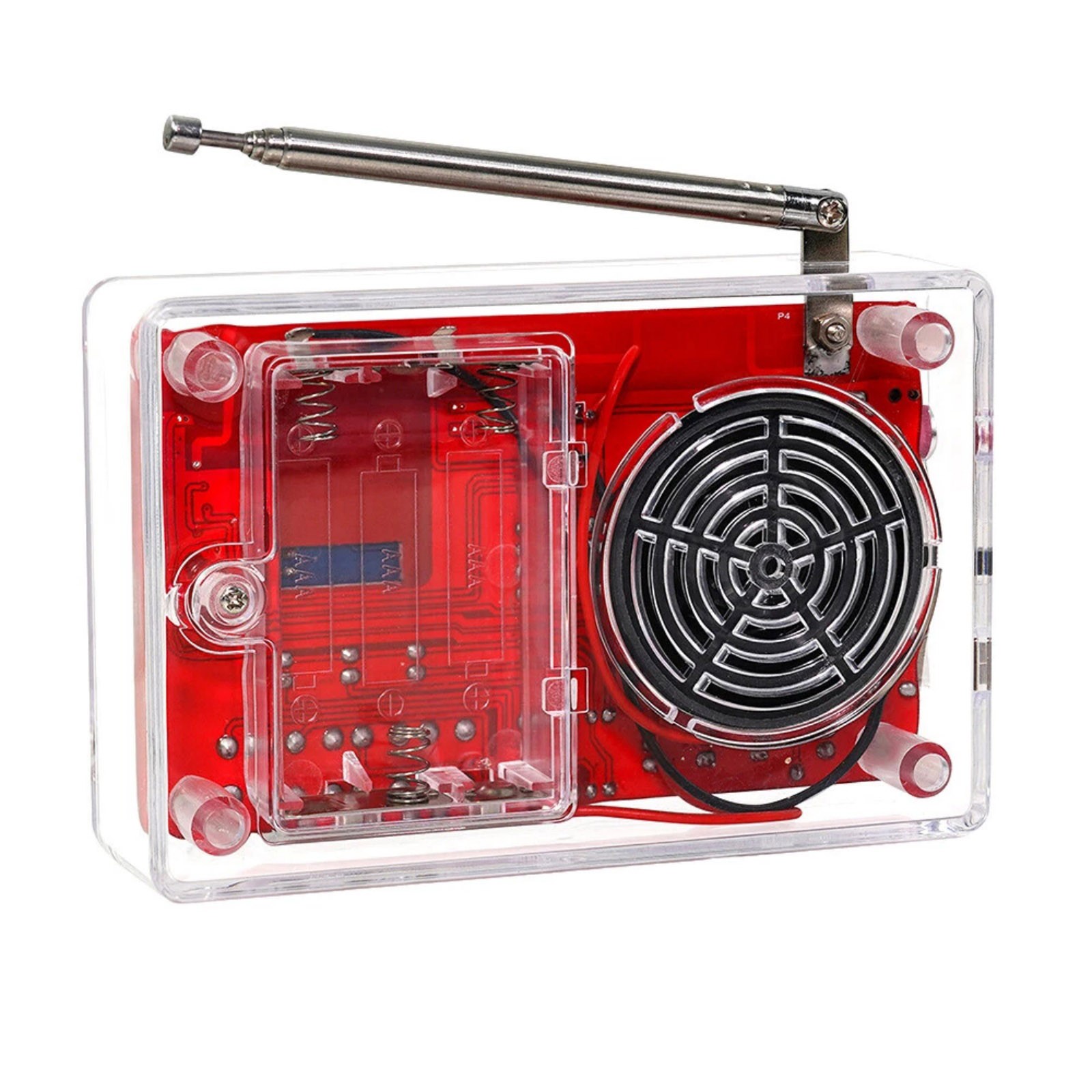 Educational RDA5807 FM Radio DIY Kit 87-108MHz with 15 Sound Level Adjustments