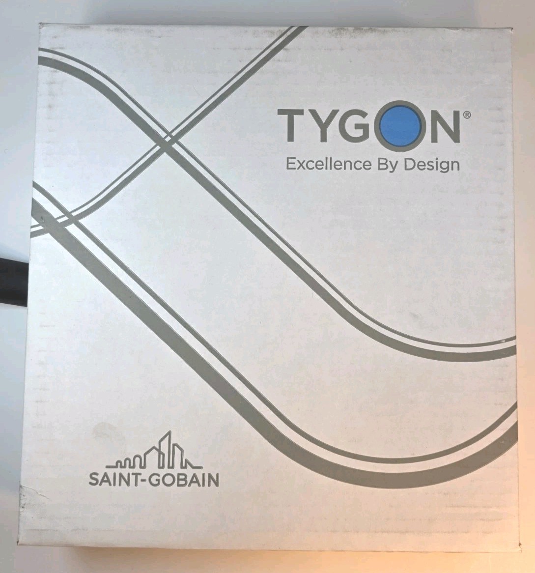 TYGON SAINT-GOBAIN ACF00016 E-3603 TUBING 1/4” ID 5/16” OD 1/32 WALL 50FT