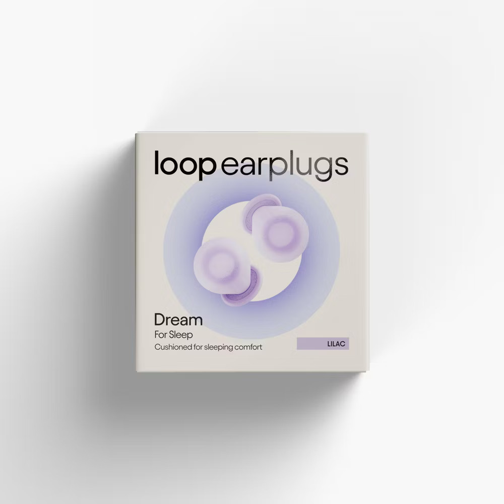 Loop Dream Earplugs for Deep Sleep, Napping and Snoring – Lilac