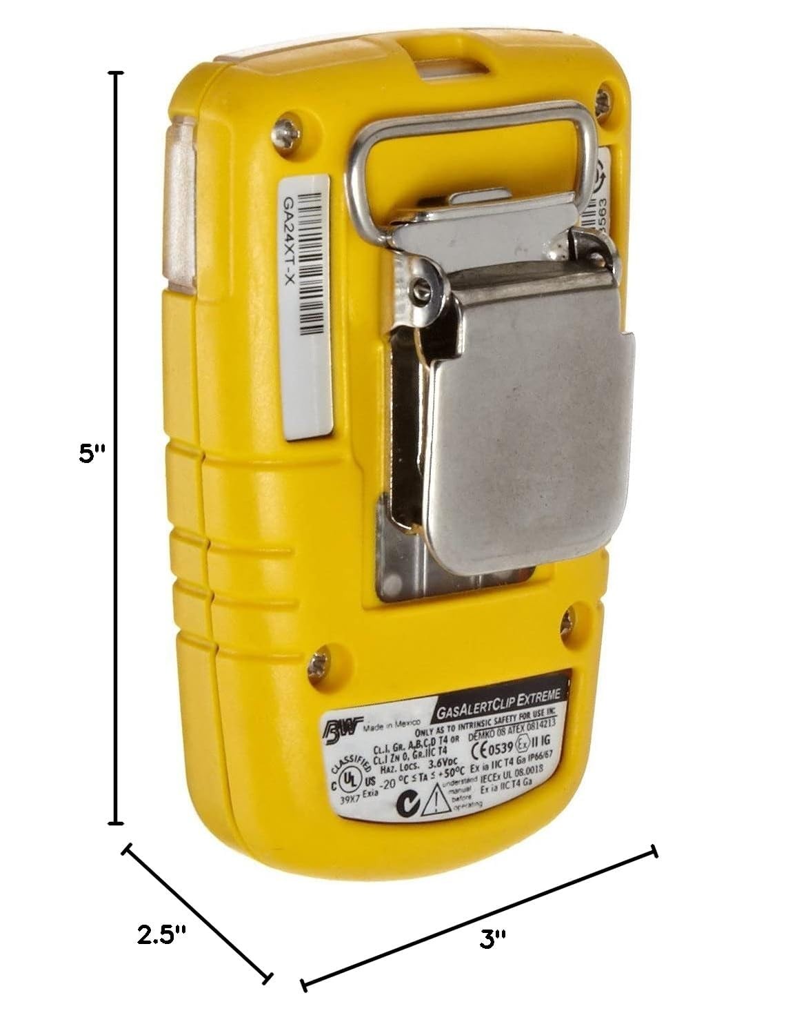 Ies Corded Electric Bwc2h Bw Clip Single Gas H2s Monitor 10/15 1 Pack