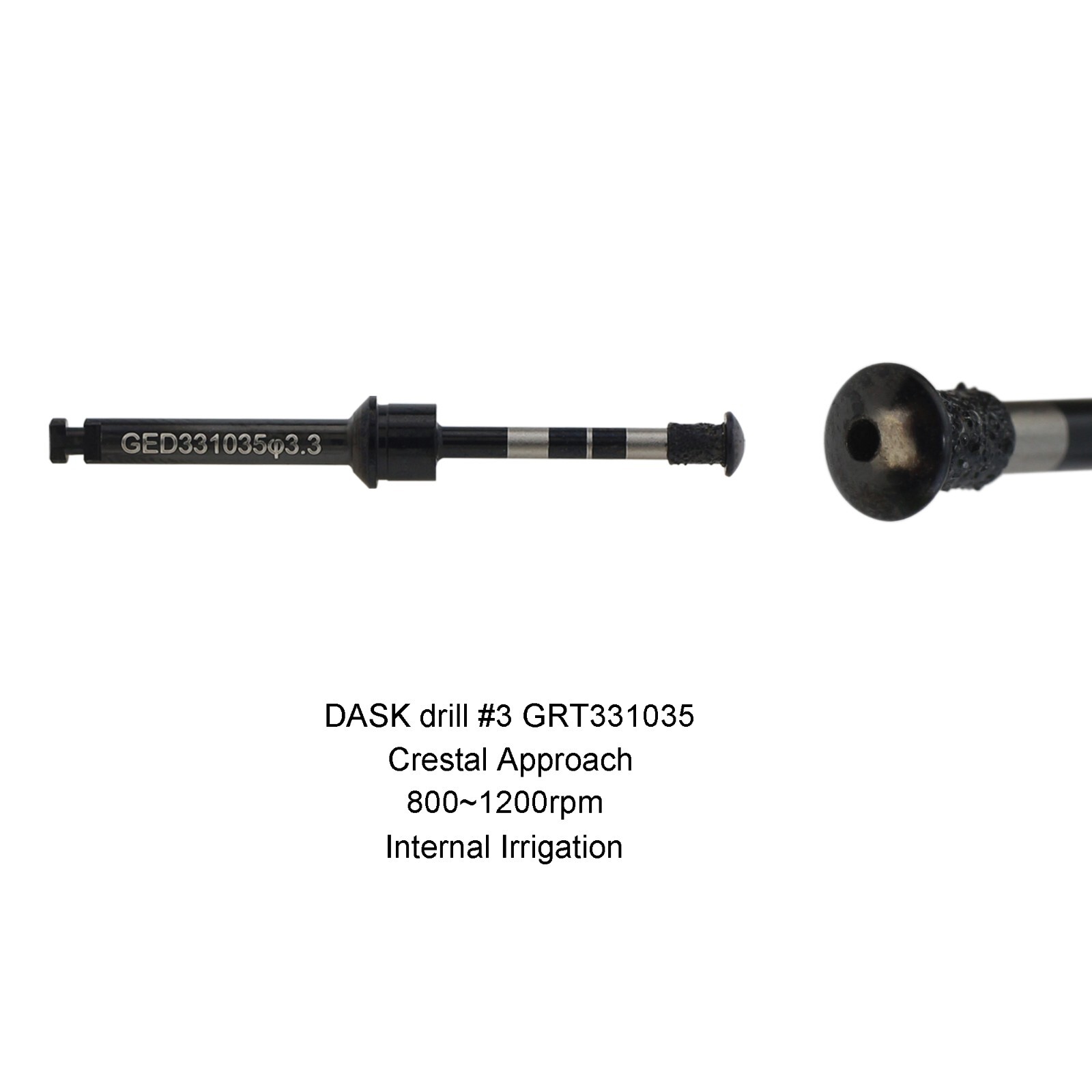 DASK Implant Sinus Lift Kit Lateral Crestal Drill Stoppers Elevation Instruments