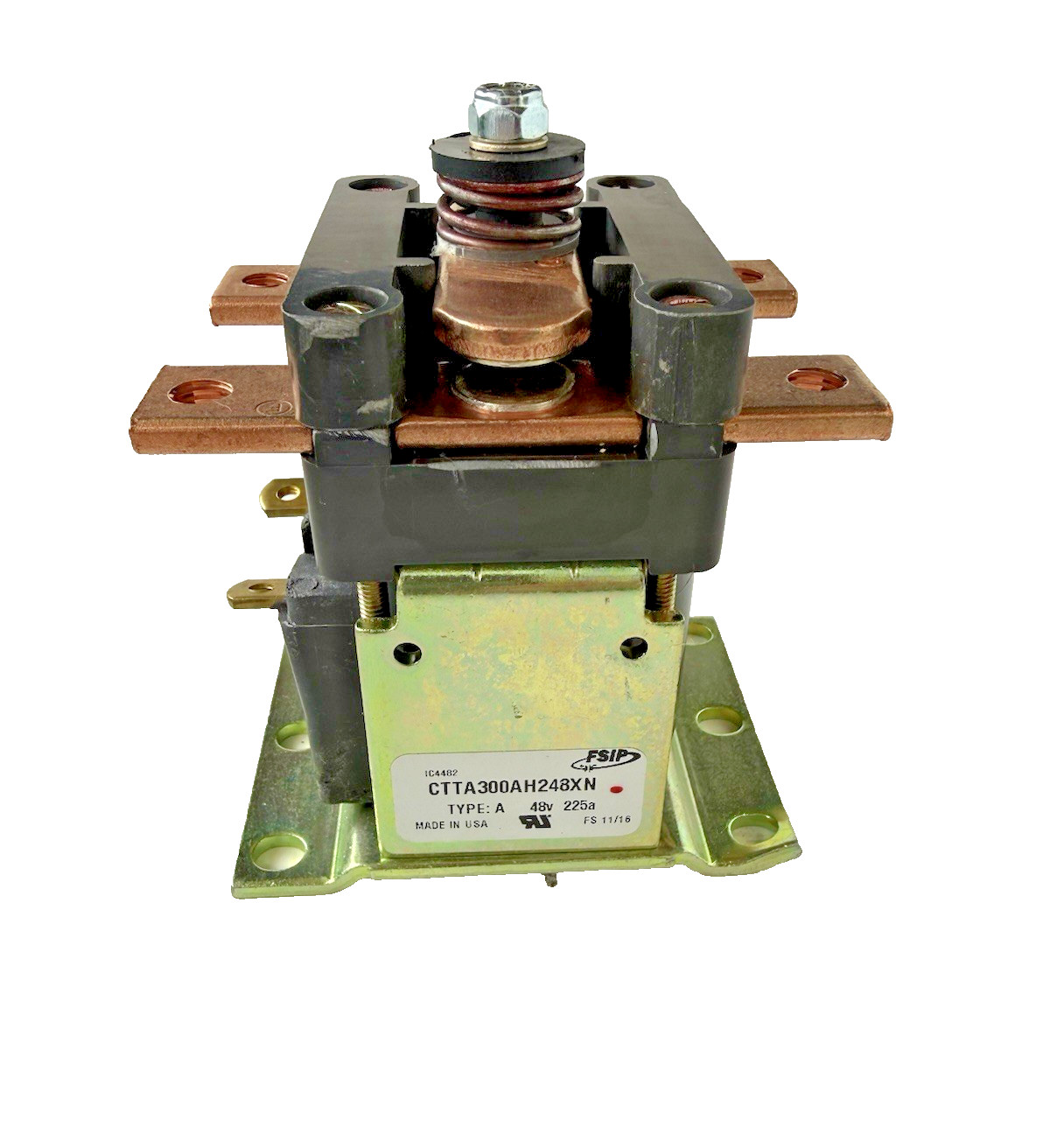 FSIP GE CTTA300AH248XN / IC4482CTTA300 300A SPNO Contactor 48V EV-100