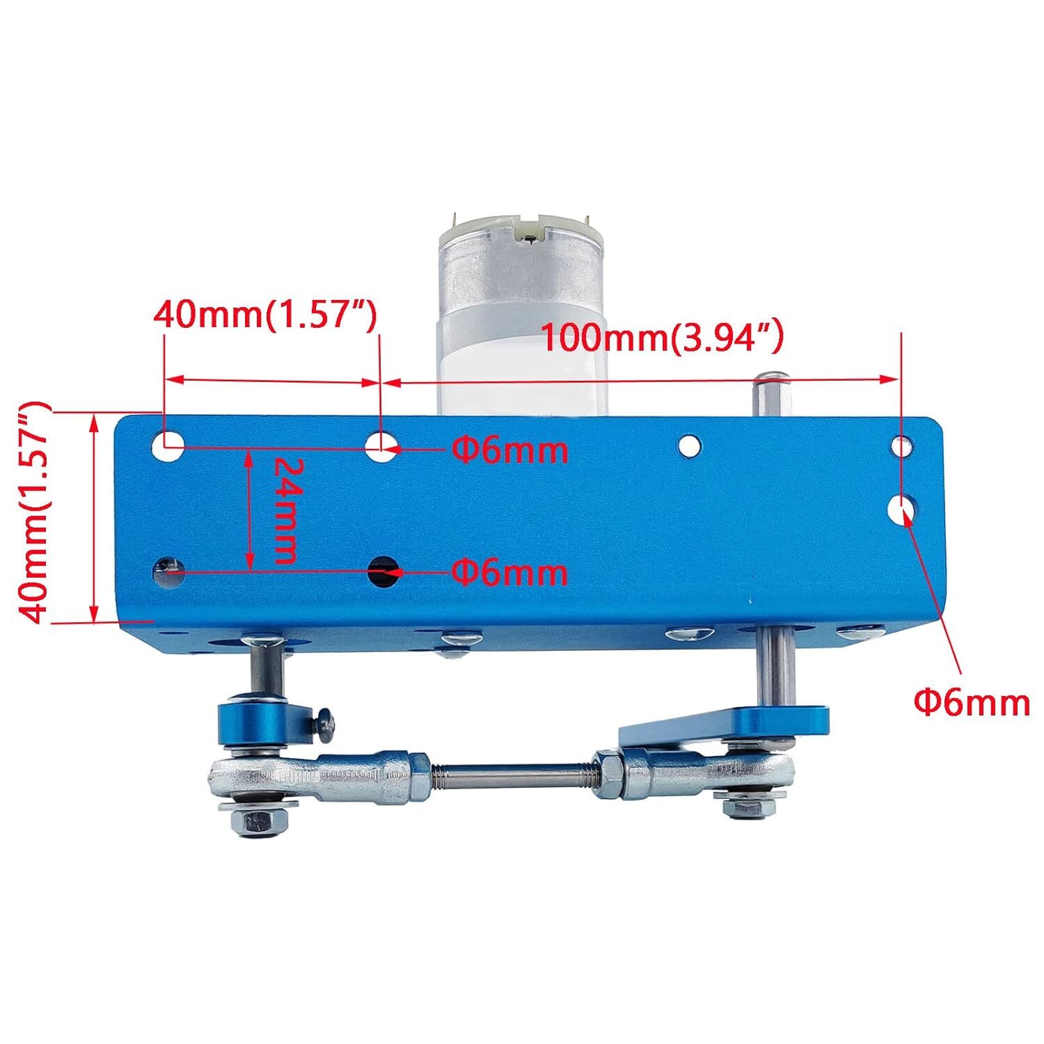 DIY Design 24V Reciprocating Swing Motor 20-120 Degrees Adjustable Speed 90rpm