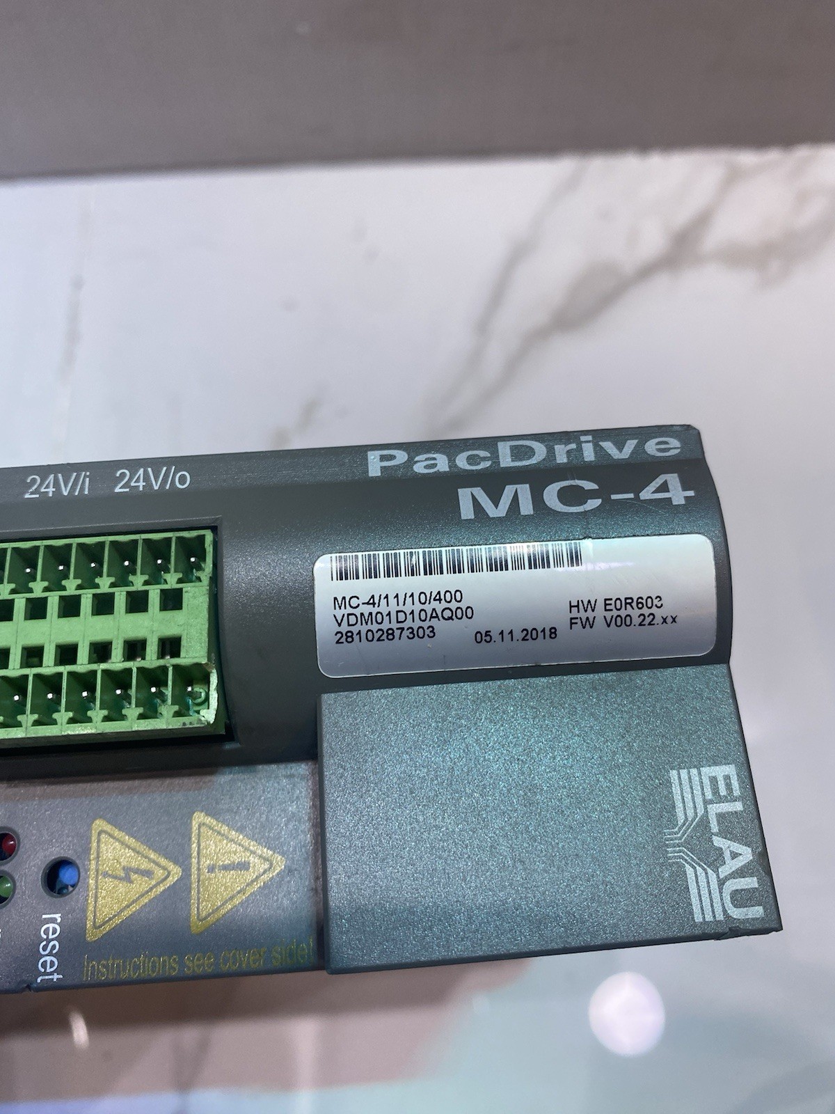 Schneider MC-4 PacDrive MC-4/11/10/400 , SW: V00.22.xx