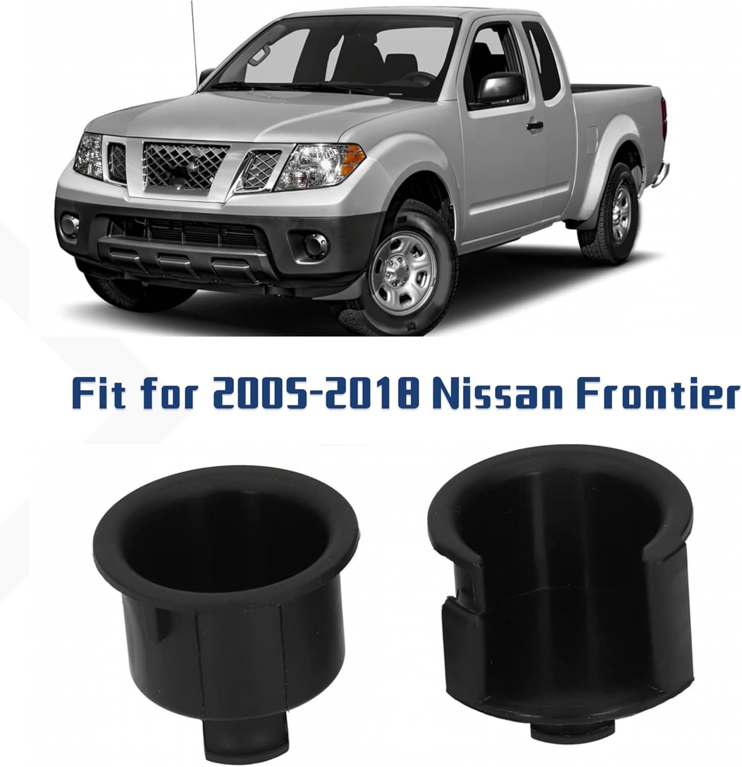 Pair of New Rear Tailgate Hinge Bushing Set Fit for 2005-2018 Frontier