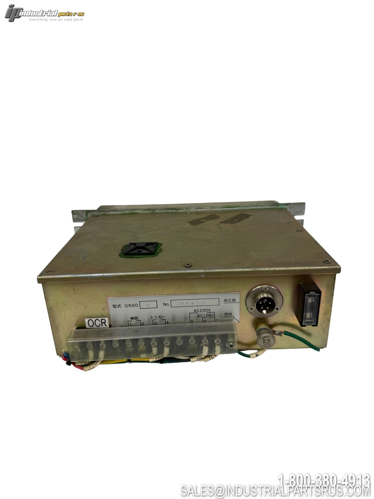 Yokogawa GN60S AC Panel Meter 60Hz Analog Dust-Resistant Panel Mount