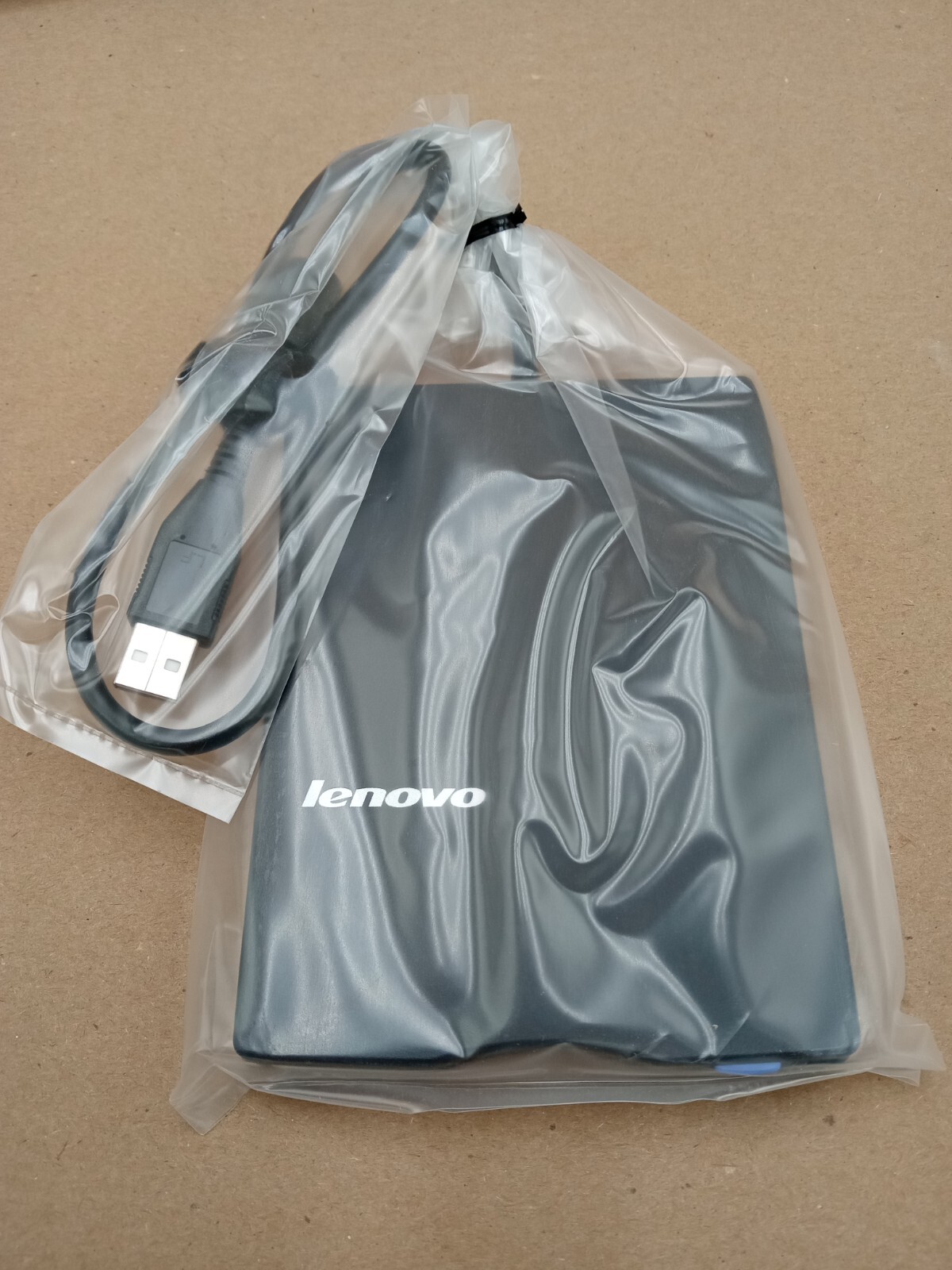 Genuine Vintage Lenovo USB Portable 3.5″ Diskette Disk Drive 1.44mb bag Software