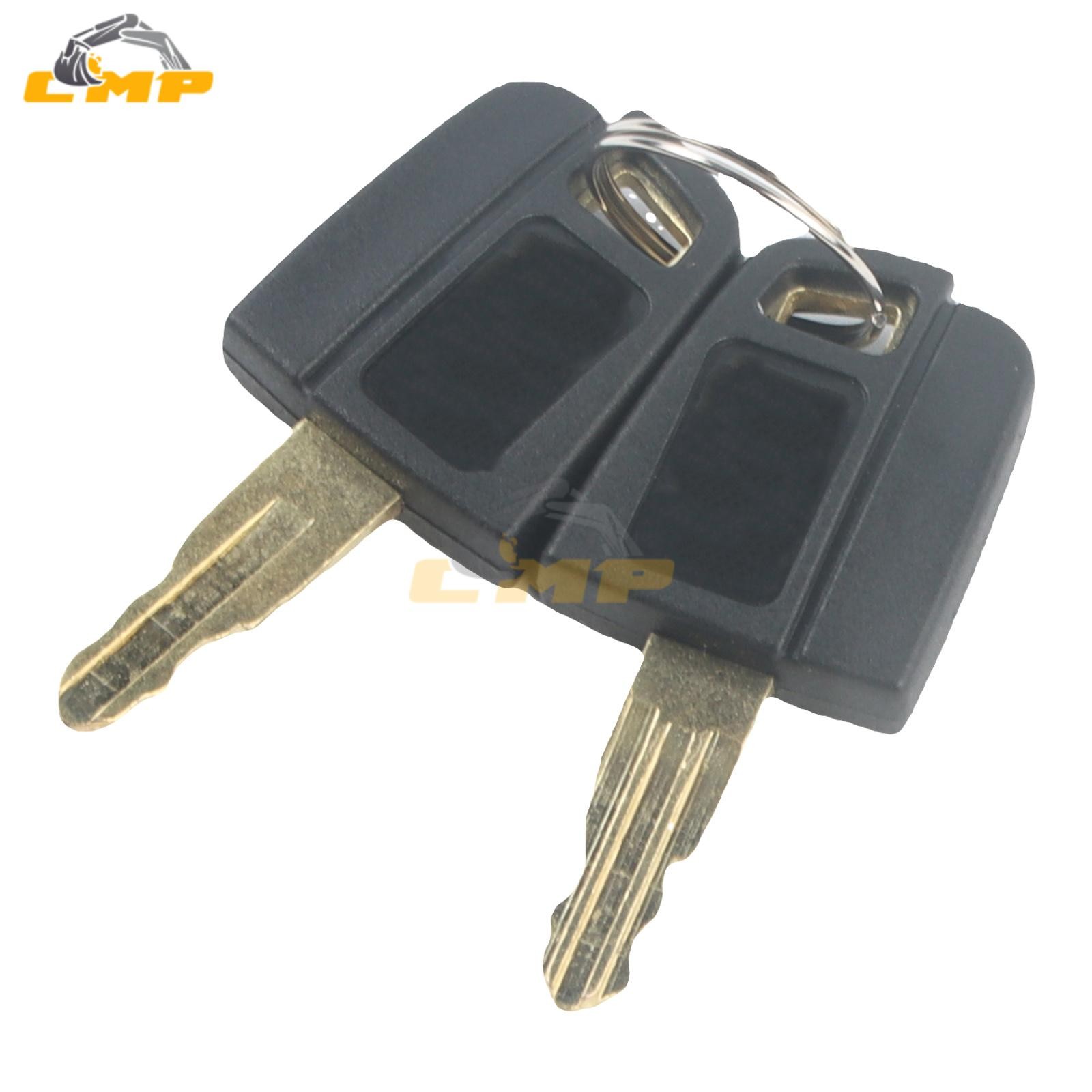 2PCS Ignition Keys 5P8500 5P-8500 For Caterpillar Heavy Equipment 1Year Warranty