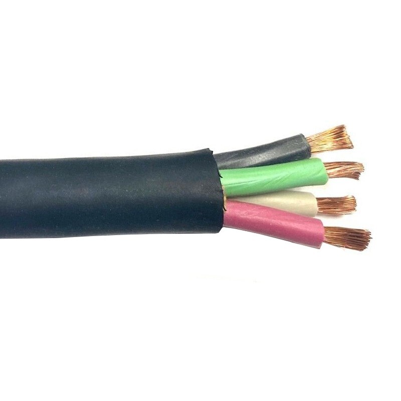 10/4 SEOOW Portable Power Cable TPE Jacket Black 600V