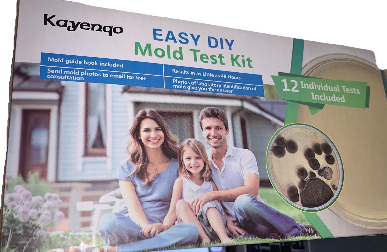 Mold Test Kit for Home – 12 Simple Detection Tests,Test HVAC System,Home Surf…