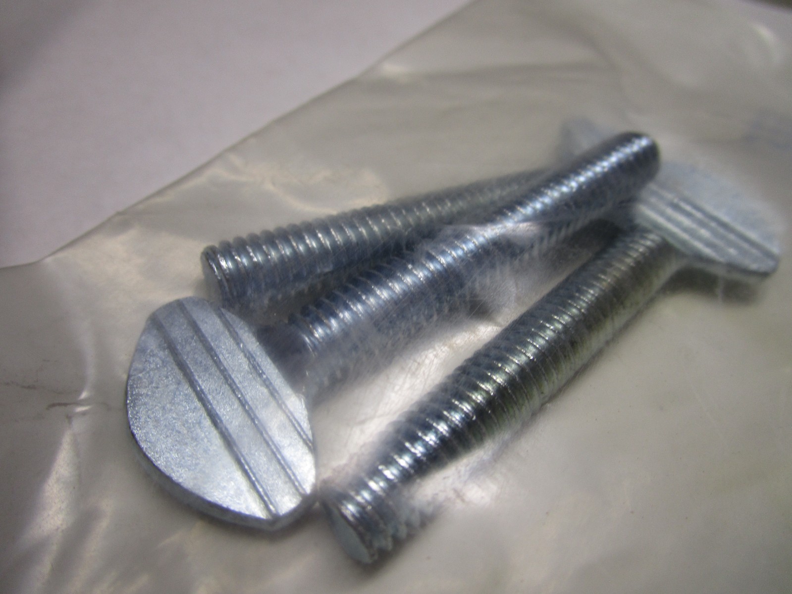 5/16″-18 x 2″ Type B Regular Thumb Screw, No Shoulder, Zinc QTY 3