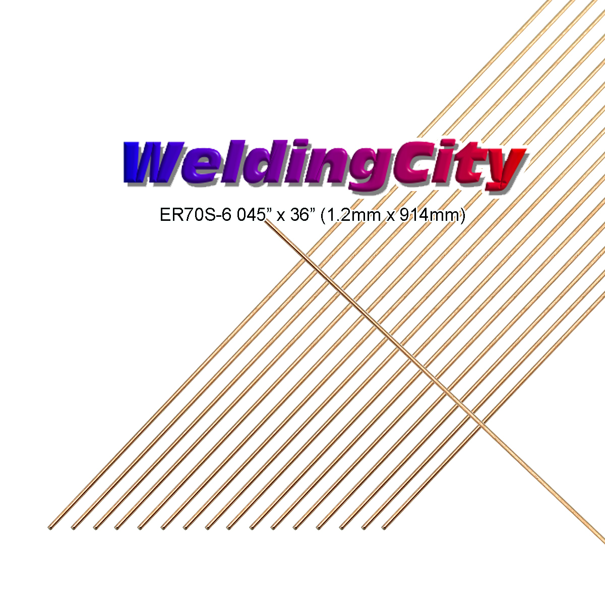 WeldingCity® 5-Lb ER70S-6 Mild Steel TIG Welding Rod .045″x36″ | US Seller Fast