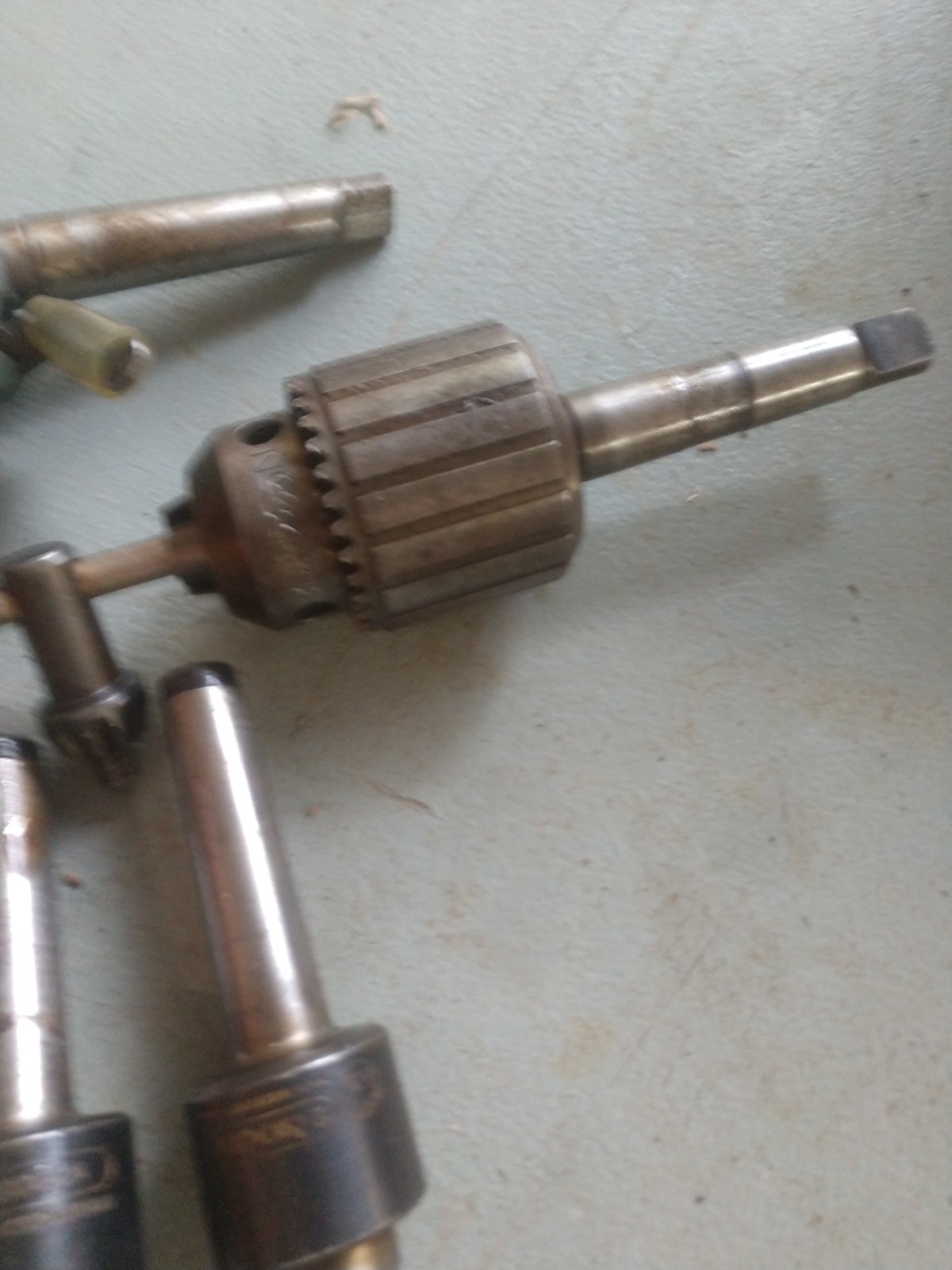 Lot of Live centers Jacobs Chuck turret tailstock MT2 Lathe South bend Atlas