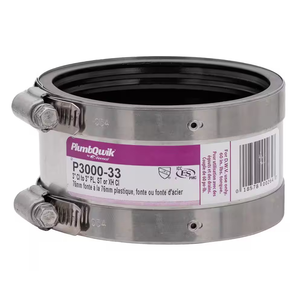 Proflex 3 In. Neoprene Shielded Coupling