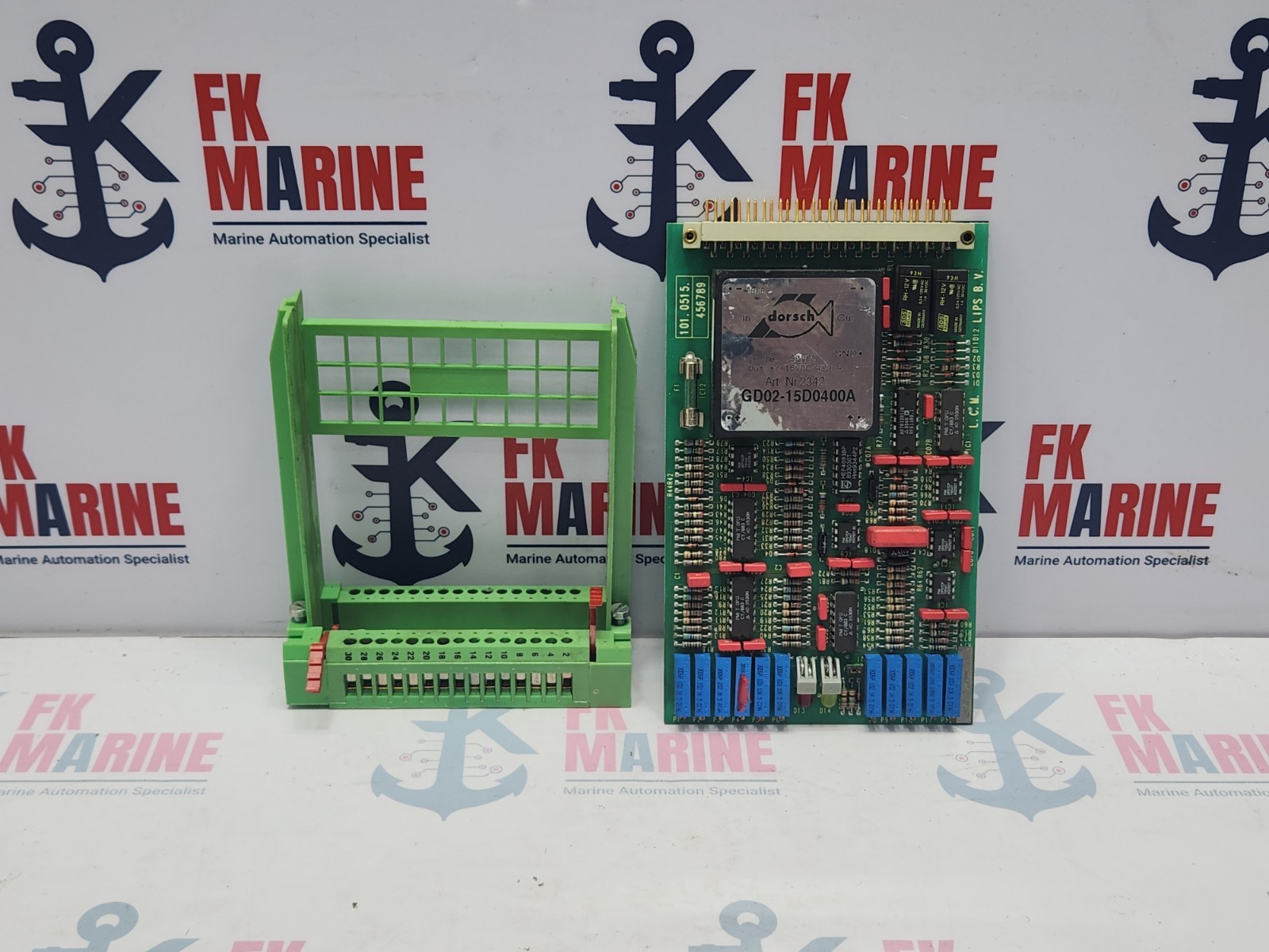 LIPS BV 800.0515.X A L.C.M. PCB WITH CARD HOLDER