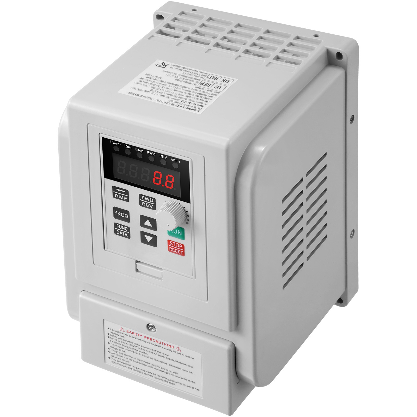 Uimoso 2.2KW 10A 3HP Variable Frequency Drive for 3-Phase Motor Control