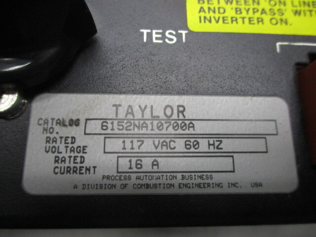 TAYLOR 6152NA10700A UNMP