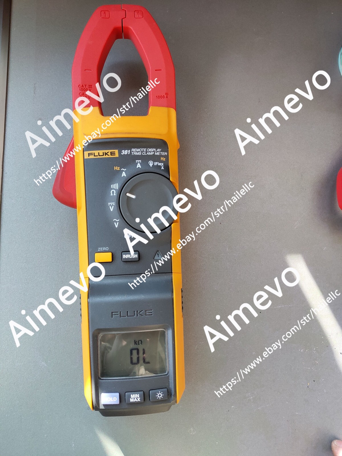 1PCS Fluke 381 Remote Display True RMS AC/DC Clamp Meter FLUKE 381/Good function