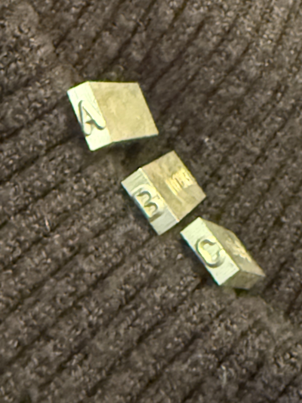 PRYOR TYPE – «D» Individual Hardened Steel Type 1/16 Inch Character – PER PIECE