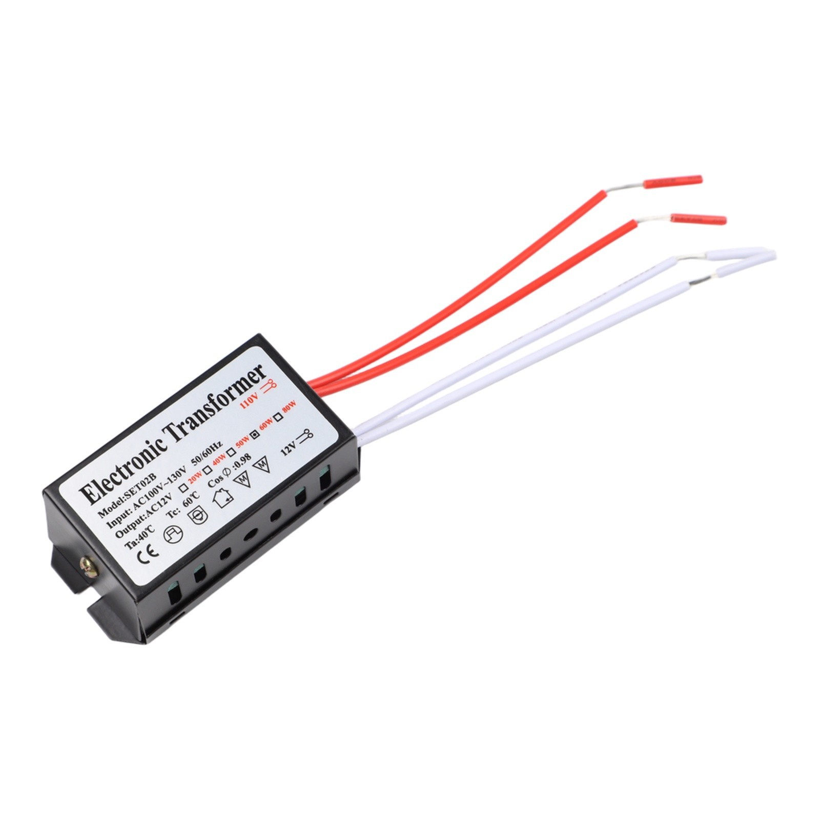 Transformer Out Put Transformer 160W 60-106g/2.1-3.7oz AC110V~130V 50/60Hz AC12V