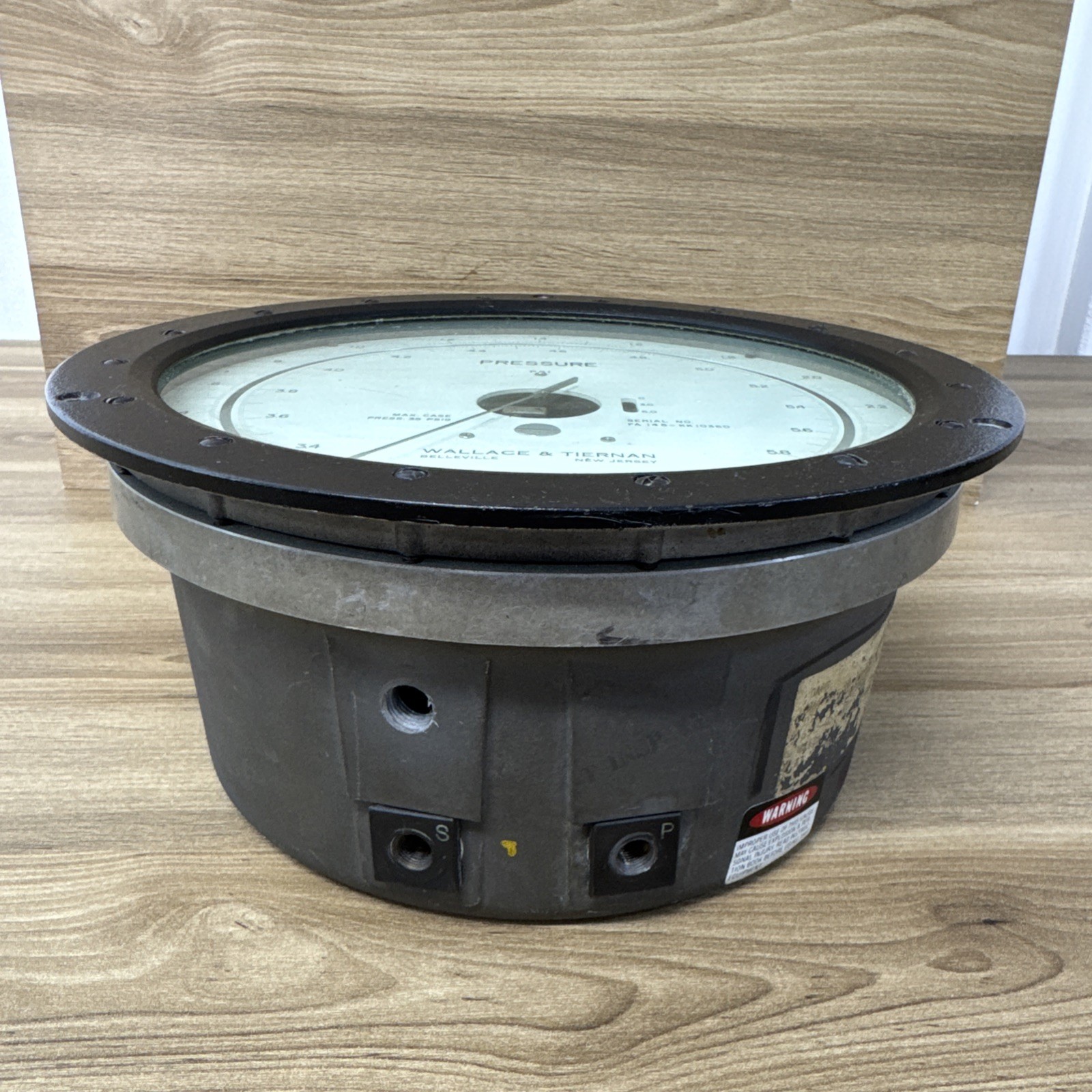 Wallace & Tiernan Pressure Gauge FA 145 – KK10360 Parts Only Glycerin Filled