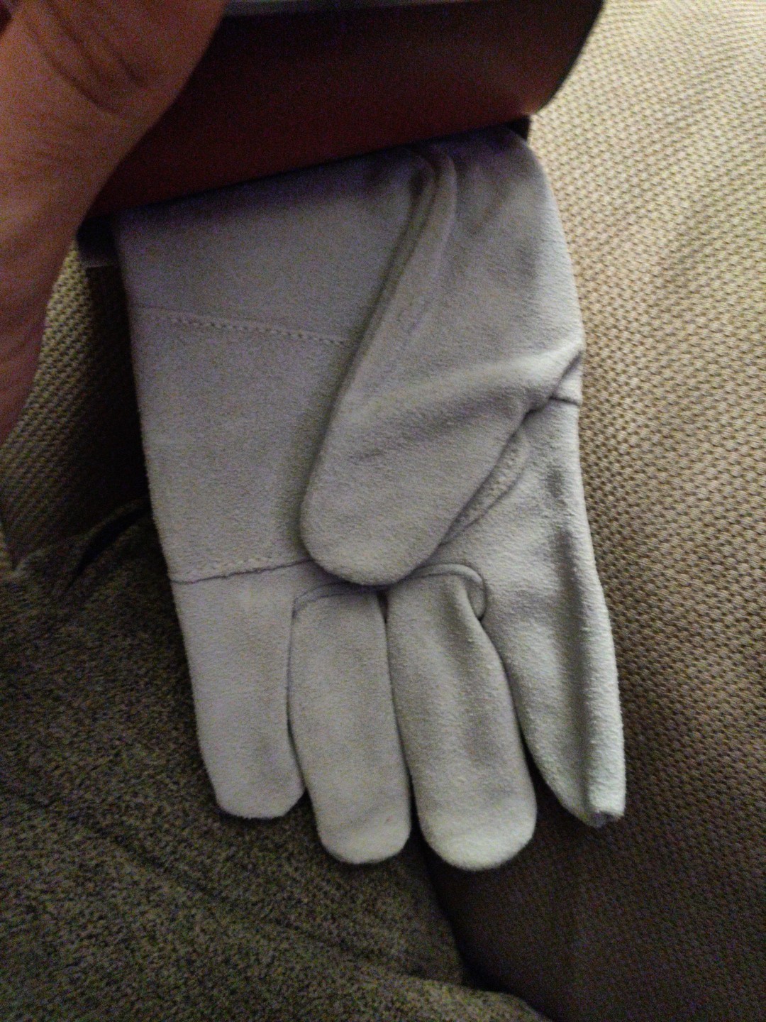 New Husky X-LARGE Abrasion-Resistant Leather Outdoor Work Gloves NEW XL