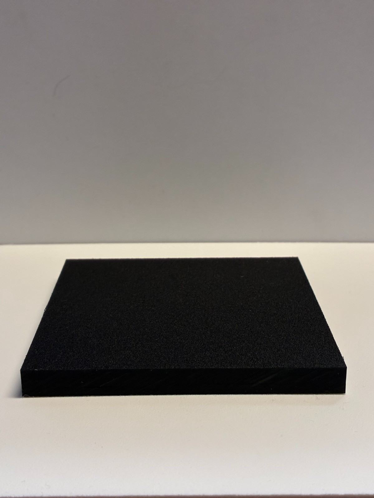 HDPE King Starboard Plastic Sheet – 1/2″ Thick (12mm) – Black – 12″ x 27″