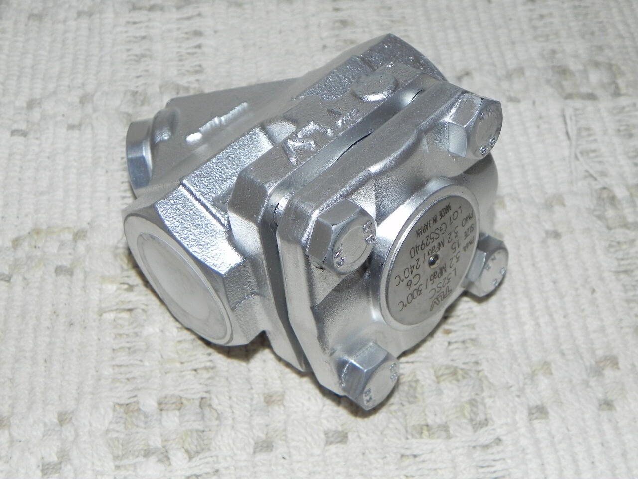 TLV Thermostatic Steam Trap #L32SC. 1/2″ 15mm, N.P.T.