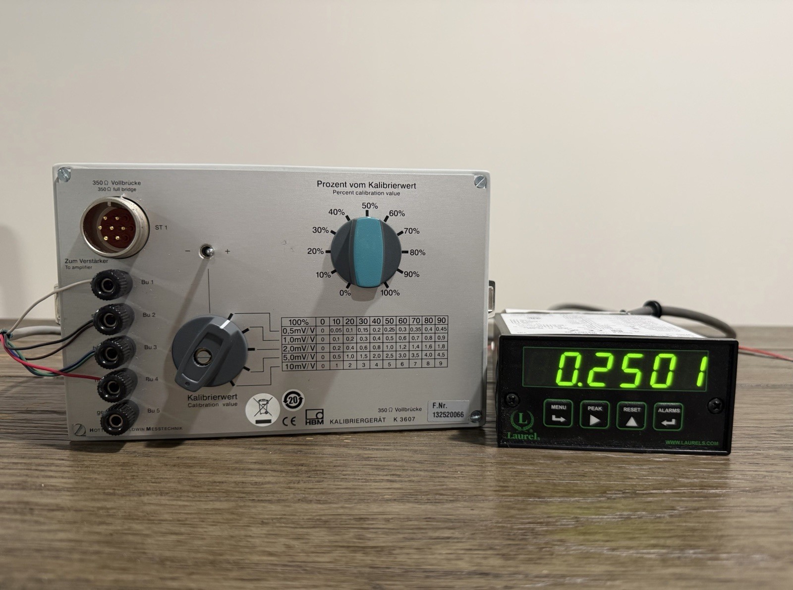 HBM K3607 Calibration Unit