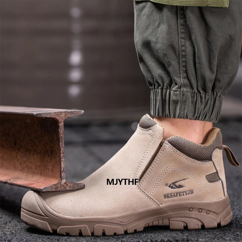 Indestructible Sneaker Non-slip Mens Composite Toe Anti-Hot Welders Protective