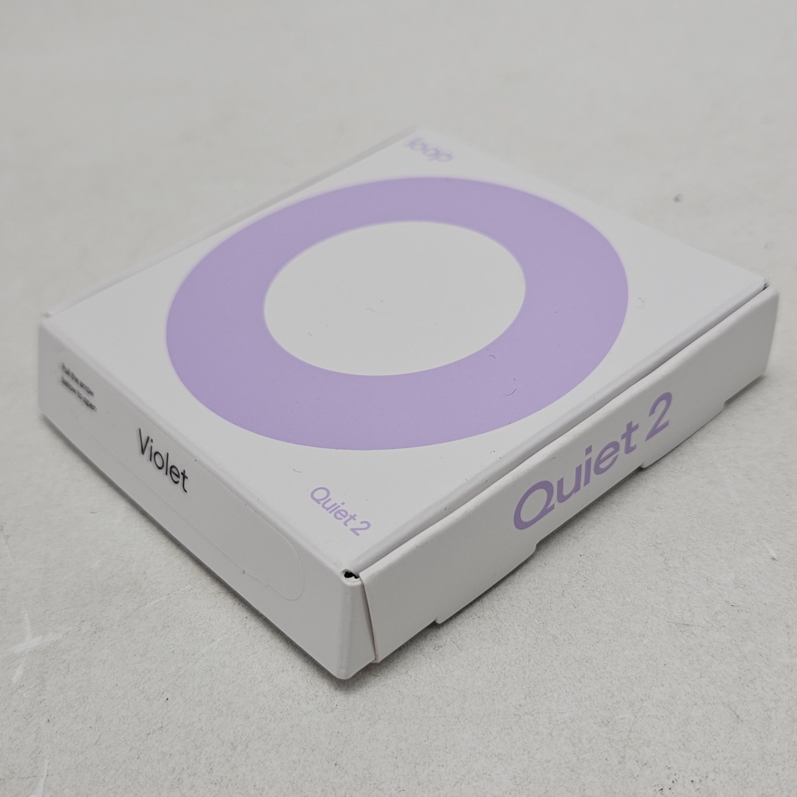 Loop Quiet 2 Ear Plugs Violet 24dB SNR Flexible Hearing Protection Customize Fit