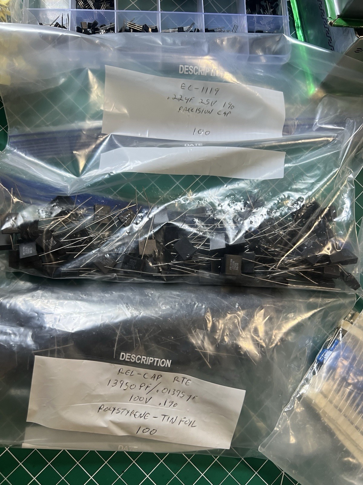 HUGE 11lb Lot Of Electronic Components NOS